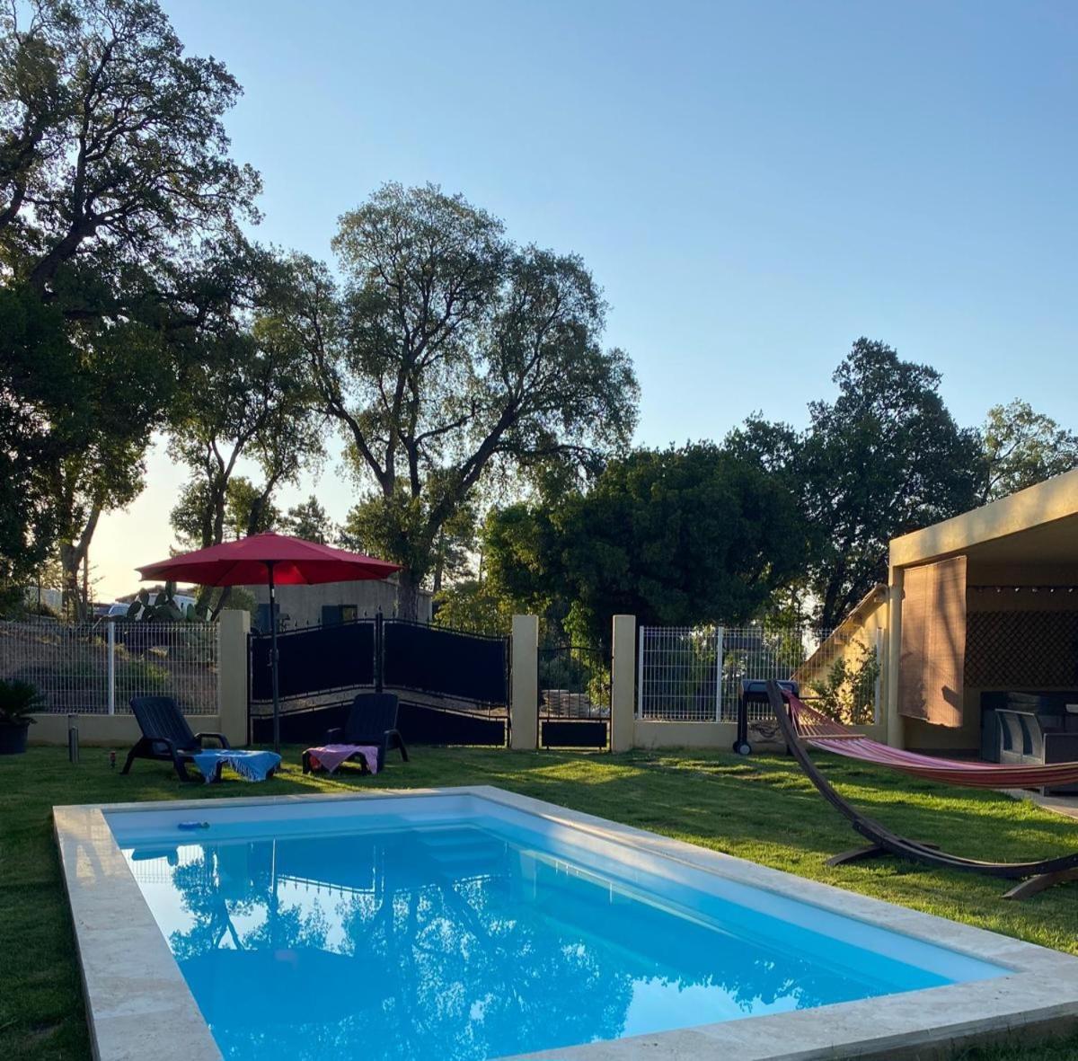 Agreable Rez De Jardin Avec Piscine Et Jacuzzi Apartment Cervione Bagian luar foto